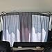 Ocamo General Application Car Rear Window Sun Shade Sunshade Blind Curtain Black cloth