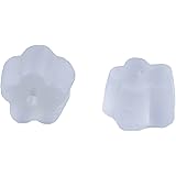 TOOGOO(R) 500-piece Earring Safety Backs Rubber Petal Style Earring Wire Stopper