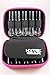 Essential Oil Carrying Case Holds 10 Bottles Perfect for Roller Bottles 5ml - 10ml Multiple Colors! (1 Pack, Pink)