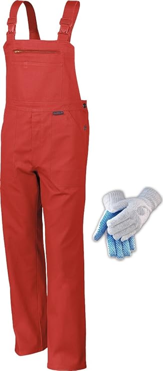 Qualitex BW 270 Arbeits Latzhose in versch. Farben + gratis Arbeitshandschuhe