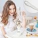 Vivree Cocktail Spoon Set, Stainless Steel Mixing Spoon Set, Ice Cream Spoon Set, Bar Tools