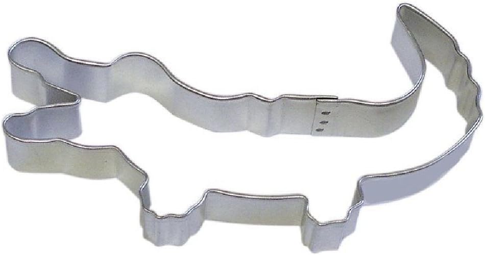 ALLIGATOR Cookie Cutter 4.5" Swamp Gator Crocodile Flordia Party Designer Cook