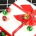 Coobey Christmas Jingle Bells Small Bells Bulk Loose Beads Charms for Christmas Supplies Decoration, 3 Types (200)
