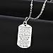 YEEQIN Granddaughter Necklace Love Granddaughter Dog Tag Believe Inspirational Gifts From Grandma Grandmother To Granddaughter Birthday Graduation Gifts
