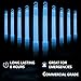 Cyalume SnapLight Blue Glow Sticks – 6 Inch Industrial Grade, Ultra Bright Light Sticks with 8 Hour Duration (Pack of 10)thumb 1