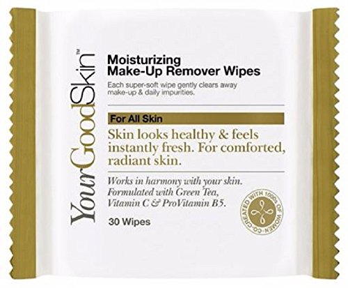 YourGoodSkin Moisturizing Make-up Remover Wipes - 30 Wipes