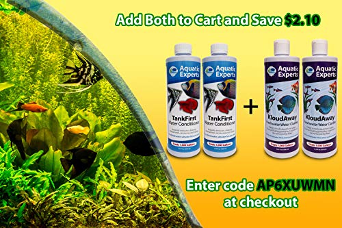 KloudAway Freshwater Aquarium Water Clarifier - Clears Cloudy Water, Water Clarifier for Fish Tank, Made in USA (2 Pack) - Thumbnail 5