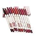 Lookatool 12pcs/Set Waterproof Lip Liner Pencil Long Lasting Lipliner Makeup Tools