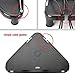 2LB Depot Corner Monitor Stand with Adjustable Risers, 19.5W x 4H x 12.5D Inches, Black