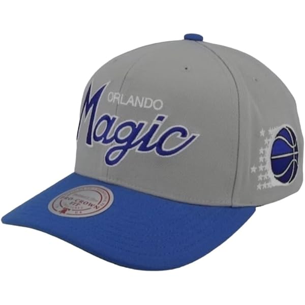 Casquette Snapback Mitchell & Ness Orlando Magic Script - 100% Laine