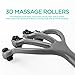 VOYOR Foot Massager for Foot Roller Massage with 10 Massage Rollers for Plantar Fasciitis Relief, with 1pcs Handheld Head Scalp Massager for Free MS210
