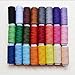 AStorePlus Cotton Polyester Sewing Thread, 24 Assorted Colors