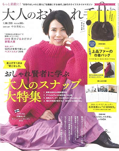 大人のおしゃれ手帖 2019年1月号 画像 A