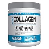 Flexatarian Hydrolyzed Collagen Peptides-Unflavored 44 Servings, 1.1 Pound