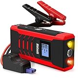800A Peak Jump Starter Updated Version with Emergency Light 4 Modes Motenik Car Jump Starter(Up to 6.6L Gas or 5.2L Diesel Engines) Auto Battery Booster Dual USB Power