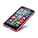 J&D Case Compatible for Lumia 640 XL Case, [Drop Protection] [Slim Cushion] Shock Resistant Protective TPU Slim Case for Lumia 640 XL (5.7'') Bumper Case - [NOT Compatible with Lumia 640 5.0''] - Red