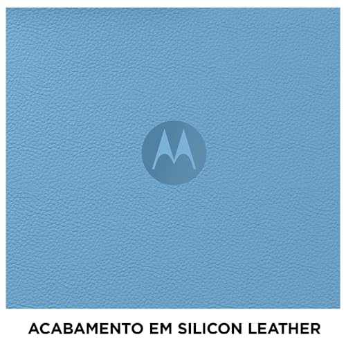 Smartphone Motorola Moto G17 4G - 128GB 12GB (4GB RAM + 8GB RAM Boost) camera 50MP Sony Lytia 600, tela FHD+ 60hz, bateria 5200 mAh - Azul Claro