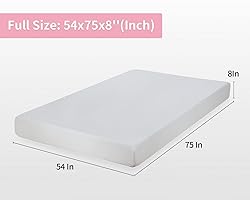 PayLessHere 8 Inch Full Gel Memory Foam Mattress