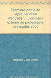 Concours externe de professeur des écoles