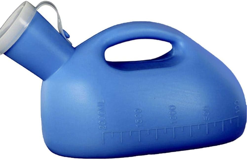 Collecteur Urinaire Masculin (urinal) – Bouteille/pot De 2000ml Avec Tube, En Plastique
