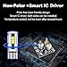 NAKOBO LED Bulb 12v 24v Non-polarity 194 T10 168 2825 W5W 12961 Car Interior Extremely Bright 9SMD 3030 Chipset, for License Plate Dome Map Door Courtesy Park Lights Pure White（pack of 4）
