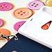 MPERO Nokia Lumia 730 / 735 Wallet Case, [Flex Flip] Cover with Card Slots and Wrist Strap (Hot Pink / Navy)