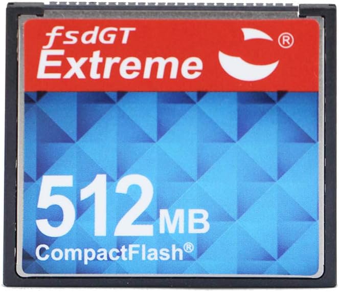 512MB Compact Flash FengShengDa Memory Card Speed Up to 50MB/s, Frustration-Free Packaging- SDCFHS-512MB-AFFP (512MB)