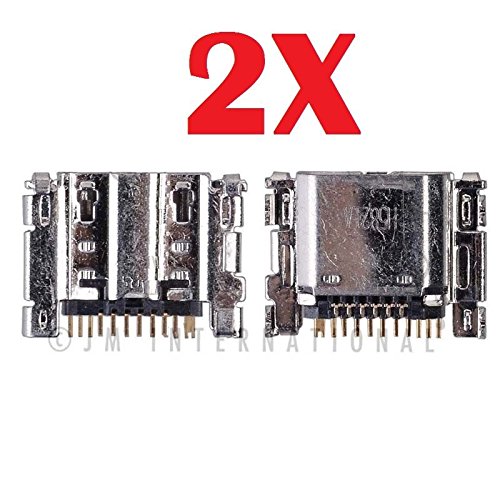 ePartSolution_Lot of 2 USB Charger Charging Port Dock Connector USB Port for Samsung Galaxy Tab 4 SM-T330 SM-T331 SM-T335 SM-T337 8.0
