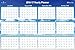 Blue Sky 2016-2017 Academic Year Laminated Erasable Calendar Planner, Double Sided, 36