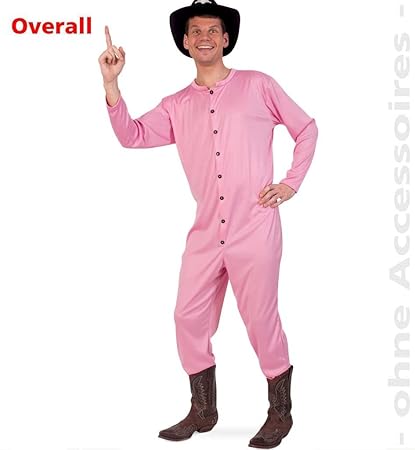 Long John rosa Junggesellenabschied großer Strampelanzug Riesenbaby (Large)