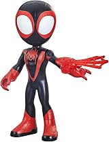 Hasbro SPIDEY AND HIS AMAZING FRIENDS Miles Morales Supersized Spider-Man Figure view 2
