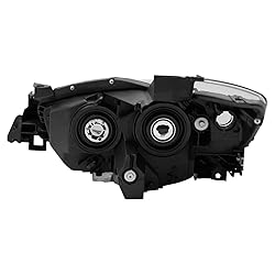 TRQ 2 Piece Headlight Assembly Set Driver