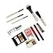 Family Care Makeup Brushes Makeup Brushes Set Foundation Blusher Contour Eye Shadow Eyebrow Lip blushes for Powder Cream Concealer Makeup Brushes Kit 6pcs - Golden black