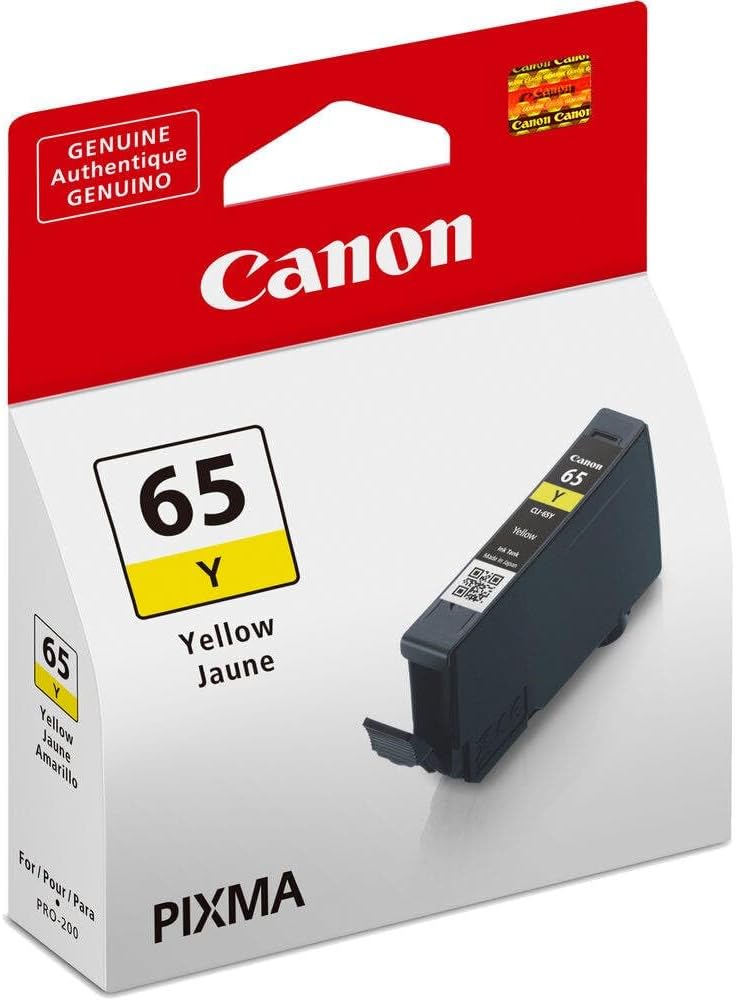 Canon CLI-65Y Yellow Original Ink Tank for PIXMA PRO-200