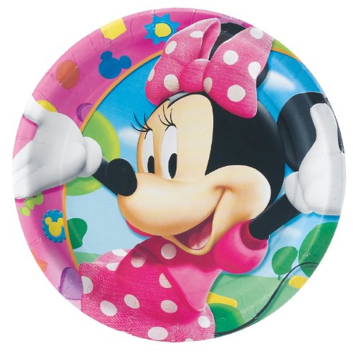 Disney Minnie Mouse Dinner Plates (8 ct)