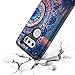 Rosebono for LG V30 Case, LG V30 Plus Case, Hybrid Dual Layer Shockproof Hard Cover Graphic Fashion Cute Colorful Silicone Skin for LG V30 / LG V30Plus (Mandala)
