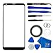 MMOBIEL Front Glass Repair Kit Compatible with LG G6-5.7 inch 2017 - Lens Screen Replacement Repair Kit - Incl. Toolkit - Black