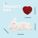 ALL FOR PAWS Little Buddy Heartbeat Sheep Puppy Toy Beige view 8