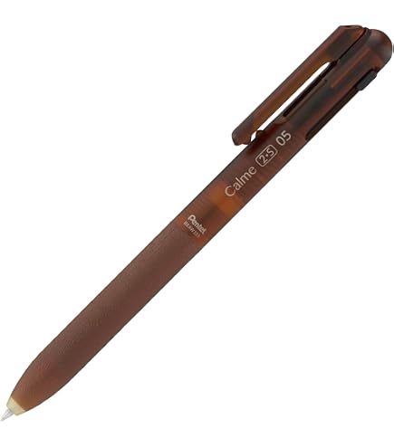 Amazon.com : Pentel BXAC35D Calme Tri-Color Ballpoint Pen, 0.02