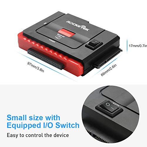 IDE/SATA to USB 3.0 Adapter External Hard Drive Enclosure Kit for