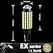 JDM ASTAR Super Bright 1000 Lumens 78-EX Chipsets 921 912 LED Bulbs with Projector For Backup Reverse Lights, Xenon White