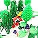 SPRITE WORLD Block Parts Compatible for Major Brand Garden Flower Tree Plant Set Building Toy Trees Plants Flowers