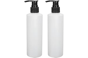 Gugxiom 2PCS Massage Oil Dispenser, Reusable Bottles of 8 Oz, Replacement Accessories for Gugxiom Massage Oil Warmer