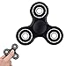 XY Fidget Hand Spinner Toy Perfect For Anxiety, ADHD, ADD and Autism Adult Children, with Ceramic Bearing. (Black)