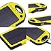 Solar Charger,Dizaul 5000mAh Portable Solar Power Bank Waterproof/Shockproof/Dustproof Dual USB Battery Bank for cell phone,iPhone,Samsung,Android phones,Windows phones,GoPro Camera,GPS and More