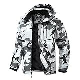 UTWGN Men's Ski Jacket Winter Warm Snow Coat