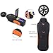 TACKLIFE Anemometer Handheld with Flashlight, Wind Speed Meter for Measuring Wind Speed, Temperature, Wind Chill, 0.8 m/s - 30 m/s Range, 0.1m/s Accuracy, Max/Min/AVG/Hold Data Function - DA03