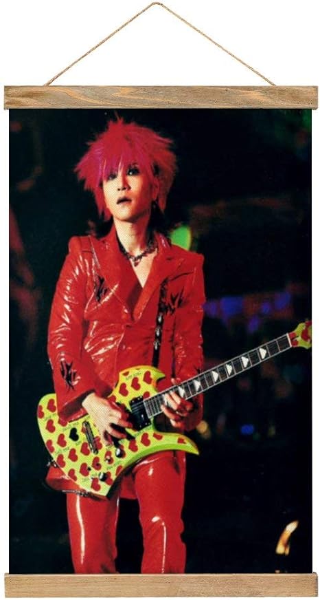 Amazon Co Jp X Japan Hide 写真集 壁掛け壁画 北欧風 タペストリー多機能ファブリック装飾用品おしゃれ キャンバス絵画 ポスター壁アート画像リビングルームベッドルーム現代家の装飾木製フレーム 装飾 軽量 大判33 52cm ホーム キッチン