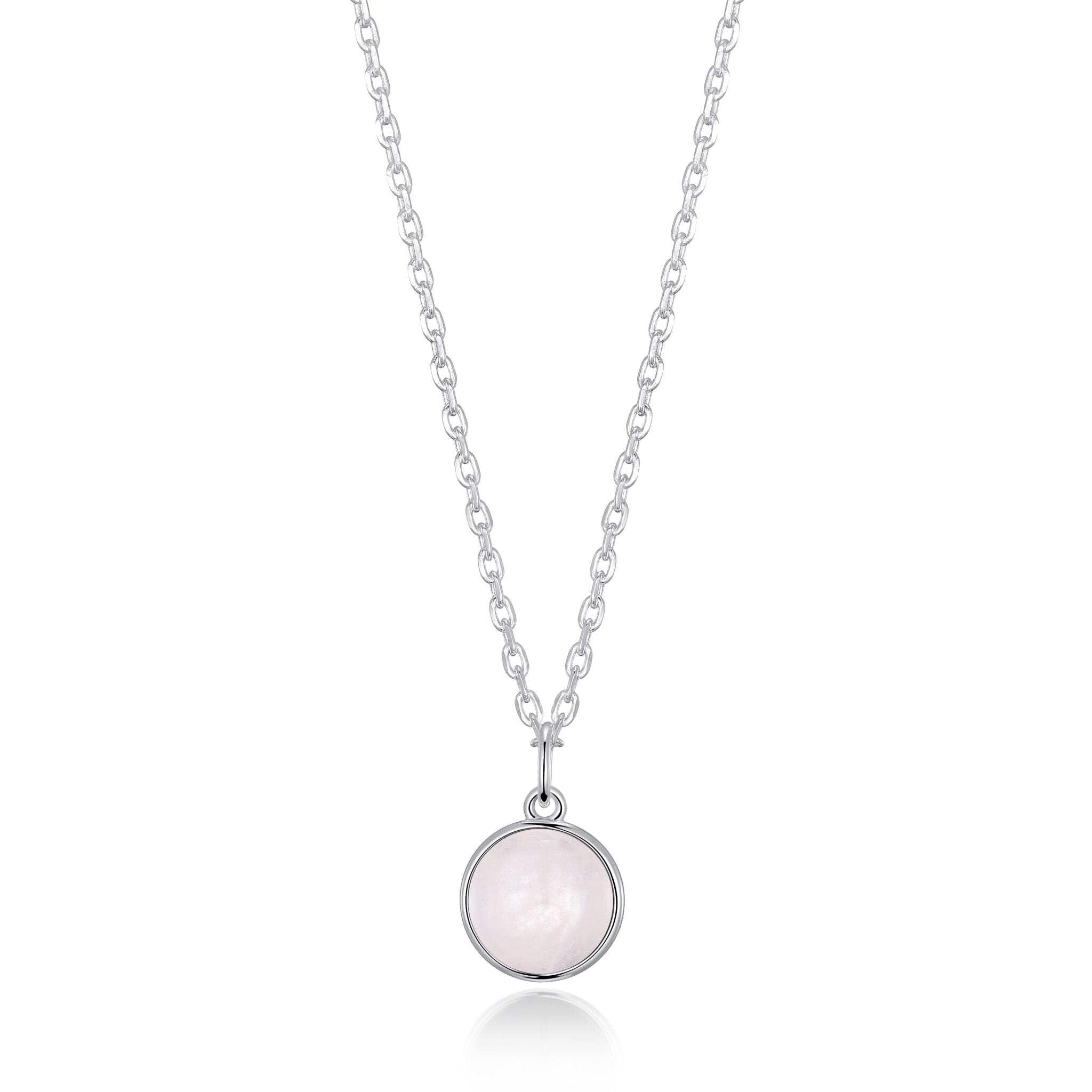 Philip Jones Rose Quartz Necklace