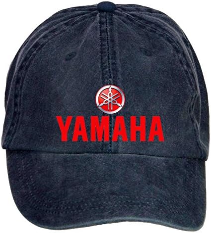 ZLXWQH SHOW Yamaha Multinational Corporation Logo Cotton Washed Baseball Cap Velcro Adjustable One Size ColorName Hat Cap